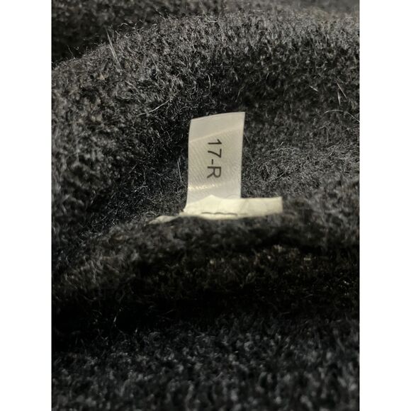 Peruvian Connection Black Bouclé Shawl Collar Cardigan Coat Size L NWT - Picture 6 of 8